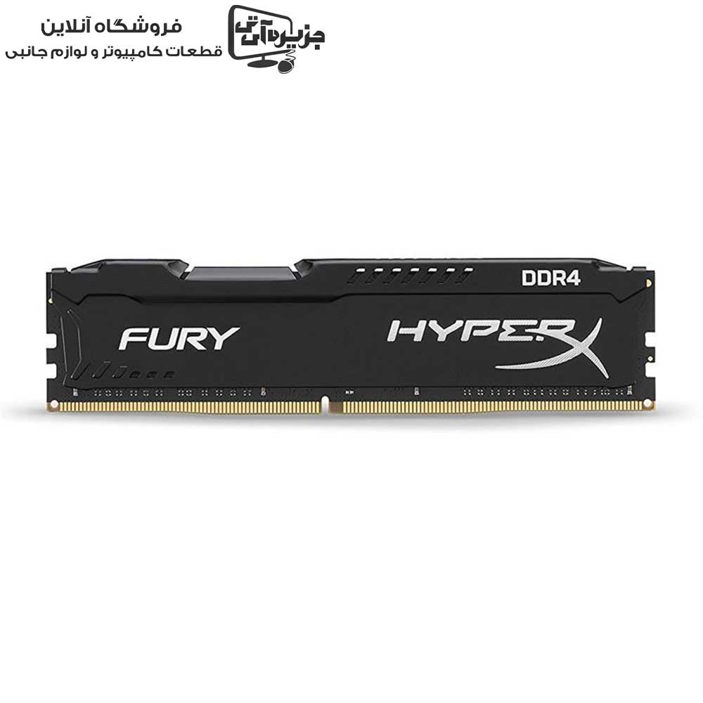 رم استوک Kingston HyperX Fury 4GB DDR4 2400MHz CL15