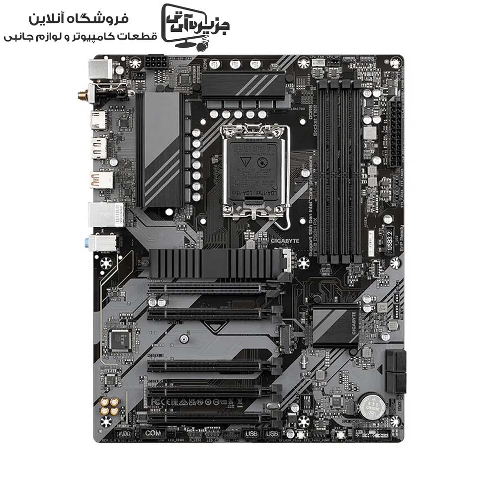 مادربرد استوک گیگابایت مدل B760M DS3H AX DDR5