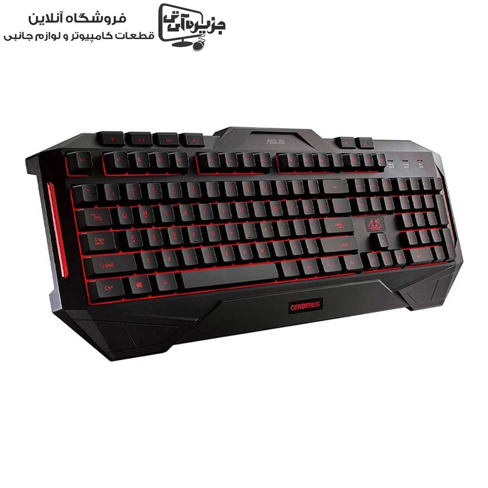 کیبورد گیمینگ ایسوس مدل Cerberus استوک