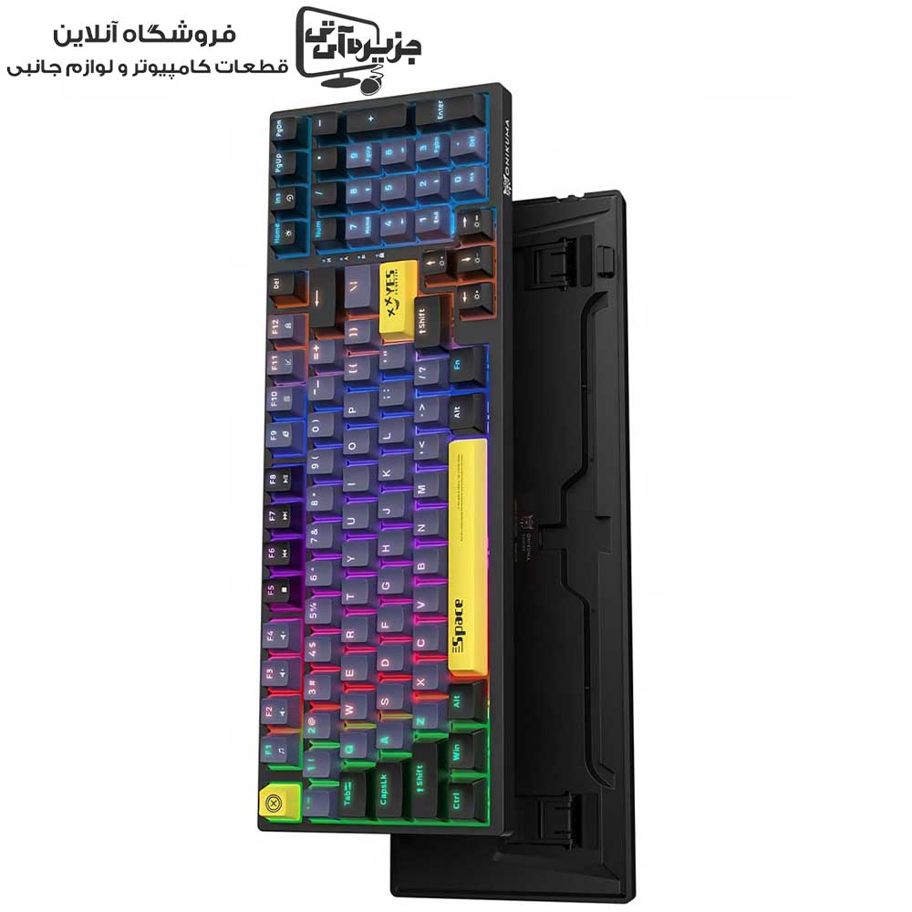کیبورد گیمینگ اونیکوما مدل Onikuma G38 مشکی / استوک